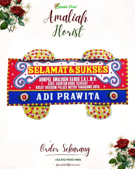 Papan Bunga Ucapan Selamat Loa Kulu
